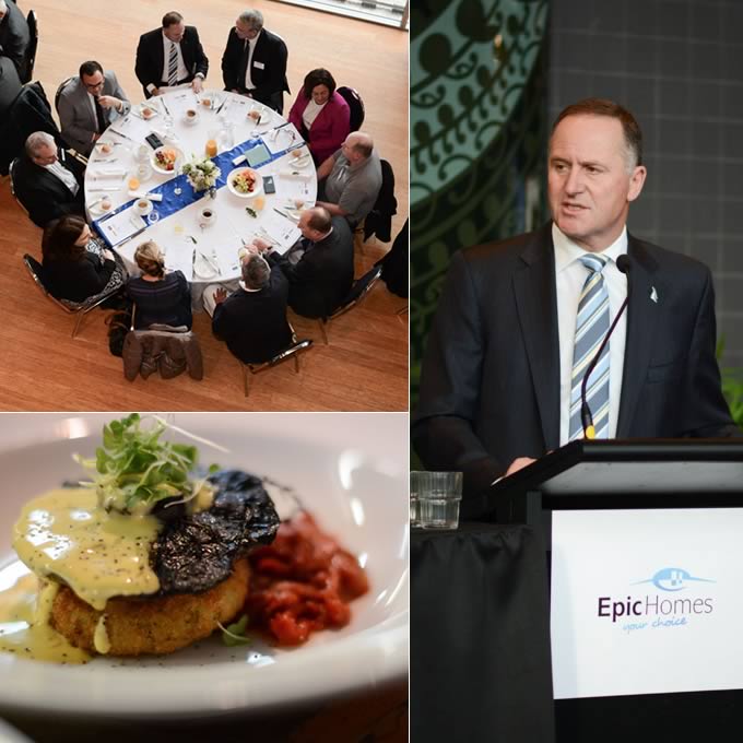 Porirua Chamber Prime Minister Breakfast - Event Photographer Wellington